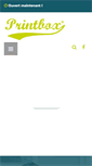Mobile Screenshot of printbox.be